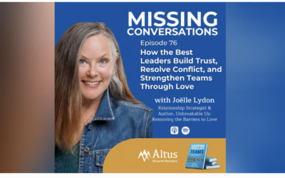 Building Trust, Resolving Conflict